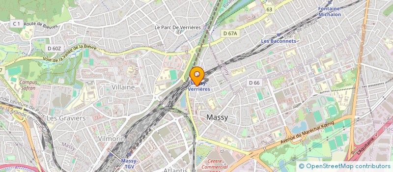localisation de l'entreprise LA TRIBUNE DE MASSY à MASSY