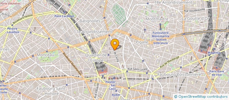 localisation de l'entreprise LA TRIBUNE NOUVELLE à PARIS