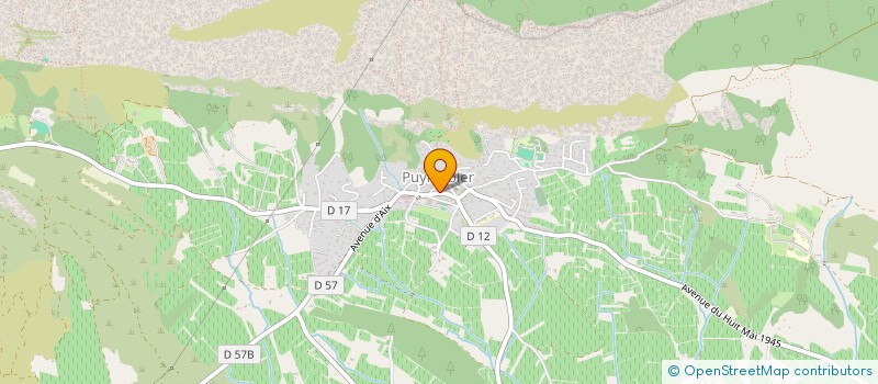 localisation de l'entreprise LA TRILOGIE  PUYLOUBIER