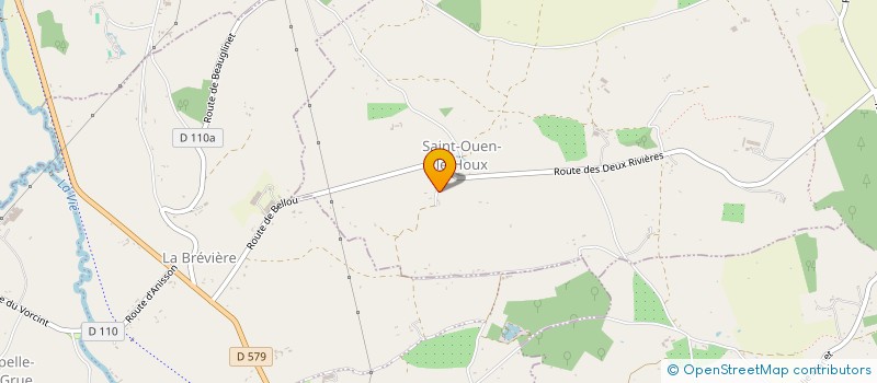 localisation de l'entreprise LA TRINITE  SAINT-PIERRE-EN-AUGE