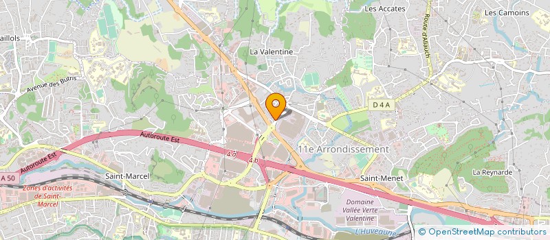localisation de l'entreprise LA TRINITRIA à MARSEILLE