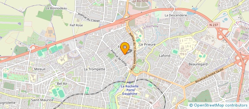 localisation de l'entreprise LA TRINQUETTE  LA ROCHELLE