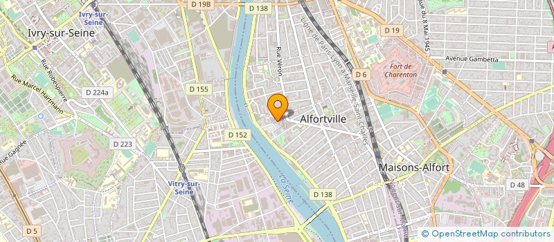 localisation de l'entreprise LA TRIPERIE à ALFORTVILLE