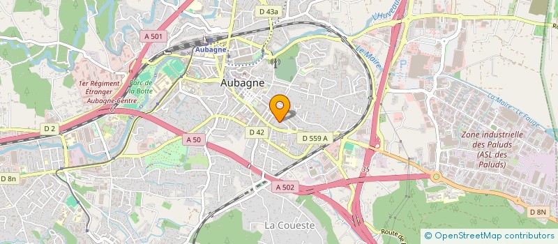 localisation de l'entreprise LA TRIPERIE PHOCEENNE à AUBAGNE