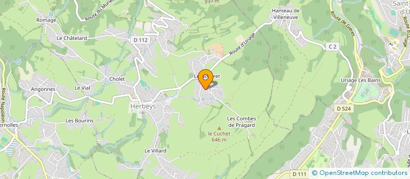 localisation de l'entreprise LA TROIKA  HERBEYS