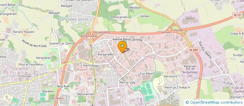 localisation de l'entreprise LA TROIS  GOUESNOU