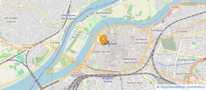 localisation de l'entreprise LA TROPEZIENNE à AVIGNON