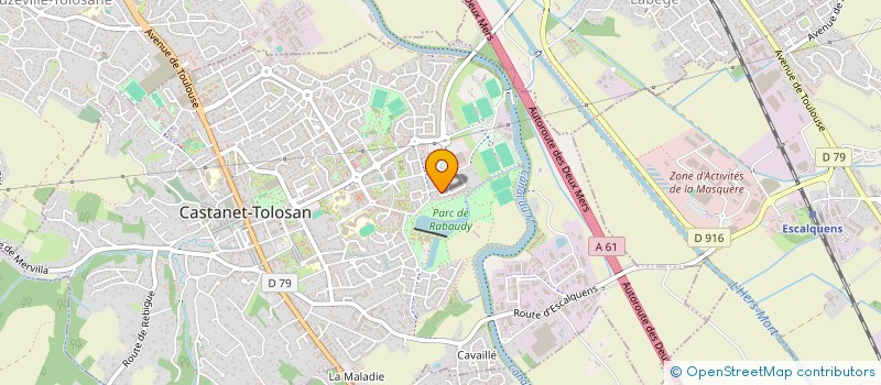localisation de l'entreprise LA TROPH'IN EQUIPE à CASTANET-TOLOSAN