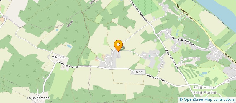 localisation de l'entreprise LA TROTT' SAUMUROISE  SAUMUR