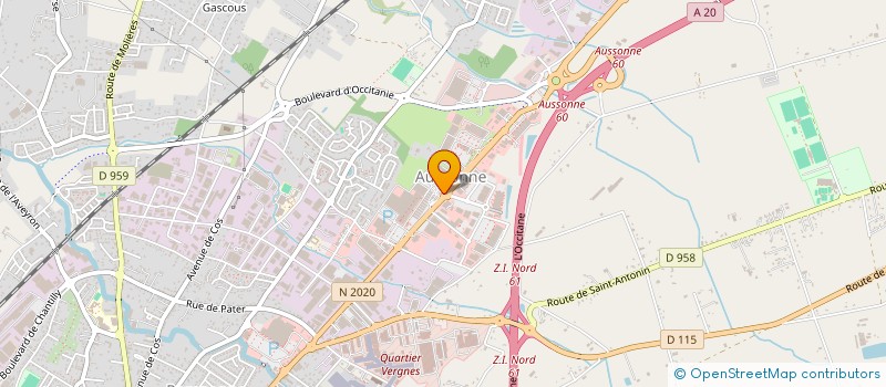 localisation de l'entreprise LA TROTTEUSE  MONTAUBAN