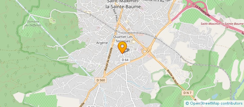 localisation de l'entreprise LA TROUPE à SAINT-MAXIMIN-LA-SAINTE-BAUME