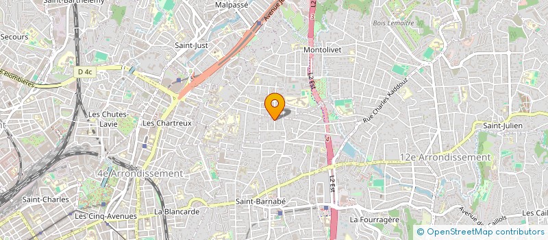 localisation de l'entreprise LA TROUPE DE SPYKE à MARSEILLE