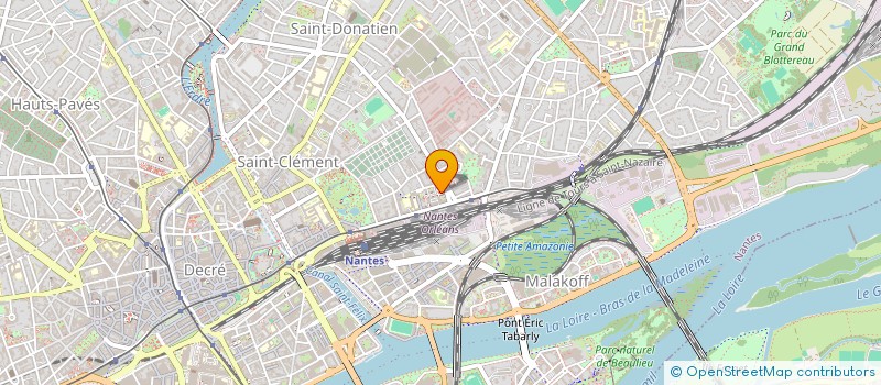 localisation de l'entreprise LA TROUPE DU MALIN  NANTES