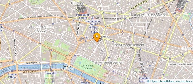 localisation de l'entreprise LA TROUPE OPERA E MOBILE PARIS  PARIS