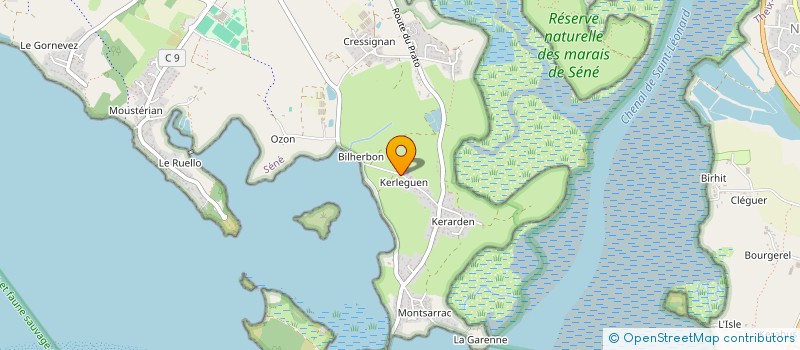 localisation de l'entreprise LA TRUFFE EN'CHANTEE à SENE