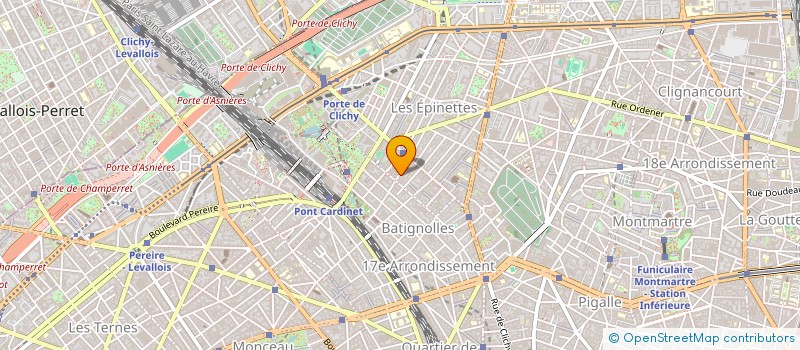 localisation de l'entreprise LA TRUFFIERE à PARIS