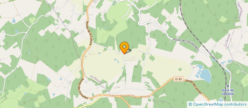 localisation de l'entreprise LA TRUFFIERE  BOULAZAC ISLE MANOIRE