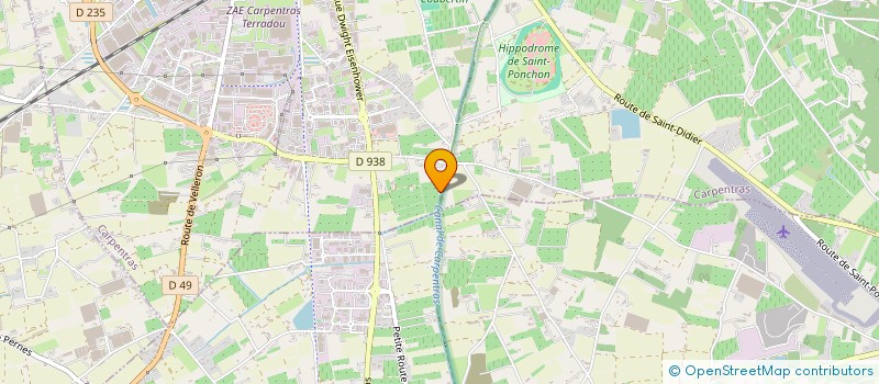 localisation de l'entreprise LA TRUFFIERE DE SAINT GENS  CARPENTRAS