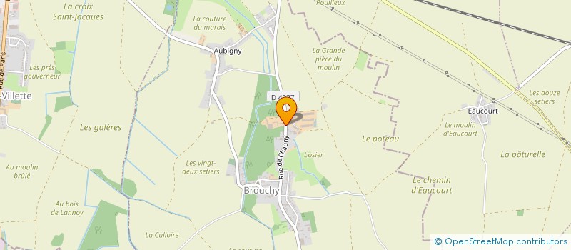 localisation de l'entreprise LA TRUFFOLE à BROUCHY