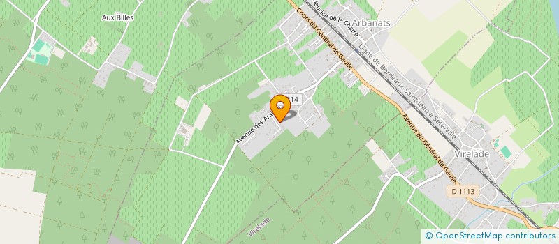 localisation de l'entreprise LA TRUFOVENT  ARBANATS