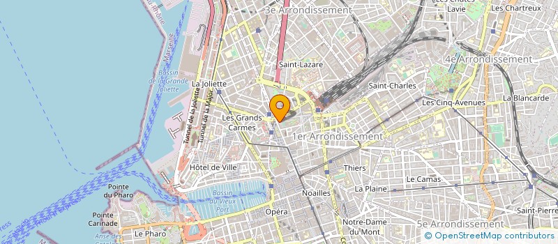 localisation de l'entreprise LA TRUIE QUI DOUTE à MARSEILLE