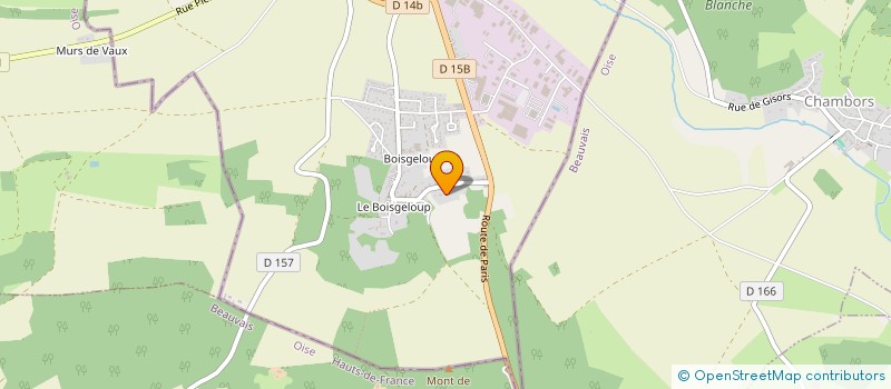 localisation de l'entreprise LA TRUITE GISORCIENNE à GISORS