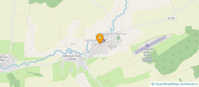 localisation de l'entreprise LA TRUITE SAUMONEE DES HAUTS DE CHEE à LES HAUTS DE CHEE