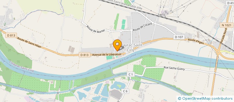 localisation de l'entreprise LA TRUITELLE  COLAYRAC-SAINT-CIRQ