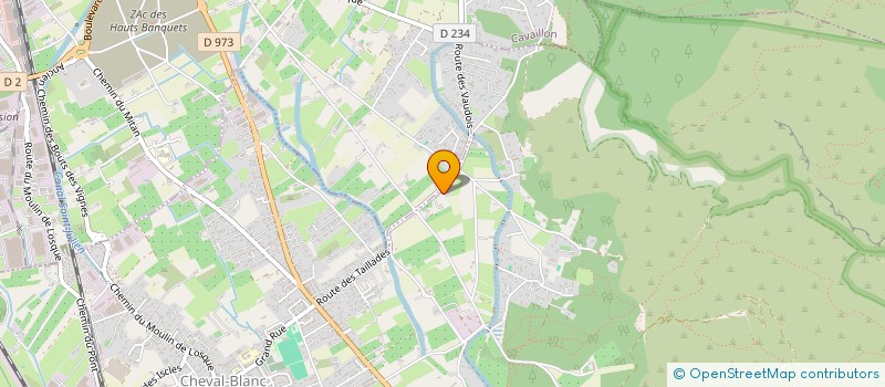 localisation de l'entreprise LA TUILERIE  CHEVAL-BLANC