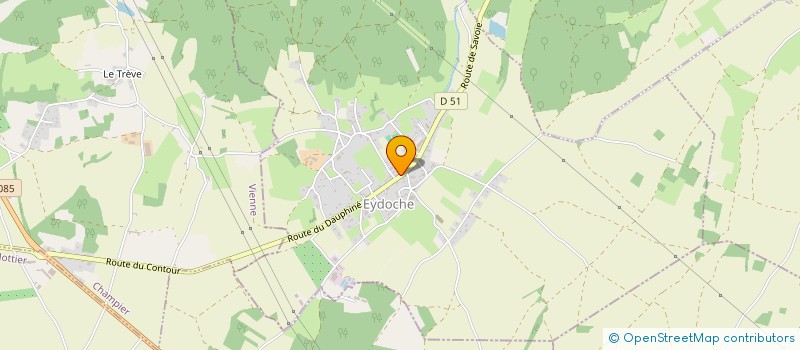 localisation de l'entreprise LA TUILERIE  EYDOCHE