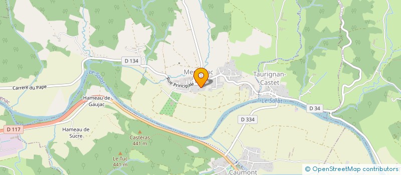 localisation de l'entreprise LA TUILERIE à TAURIGNAN-CASTET