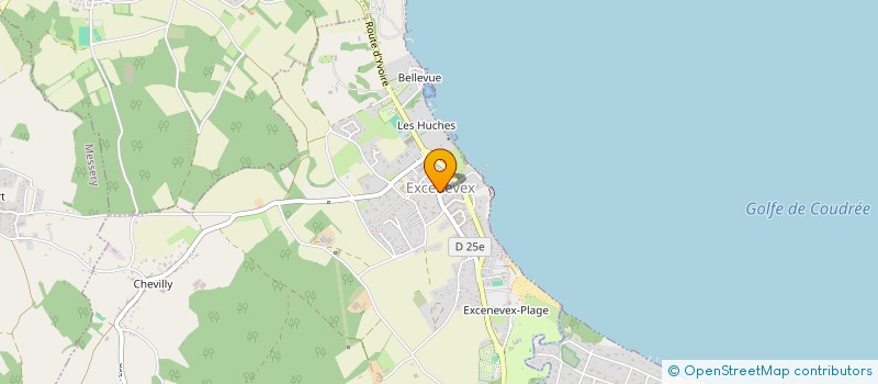 localisation de l'entreprise LA TUILIERE  EXCENEVEX