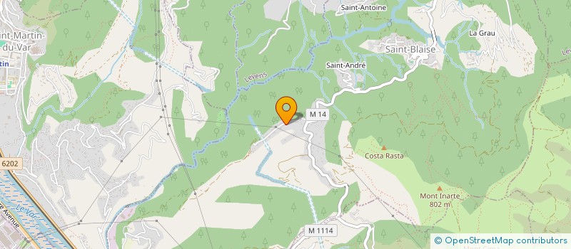 localisation de l'entreprise LA TUILIERE à COLOMARS