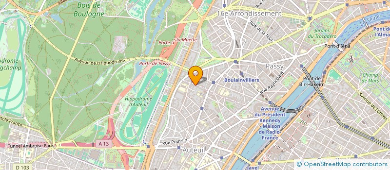 localisation de l'entreprise LA TUILIERE  PARIS