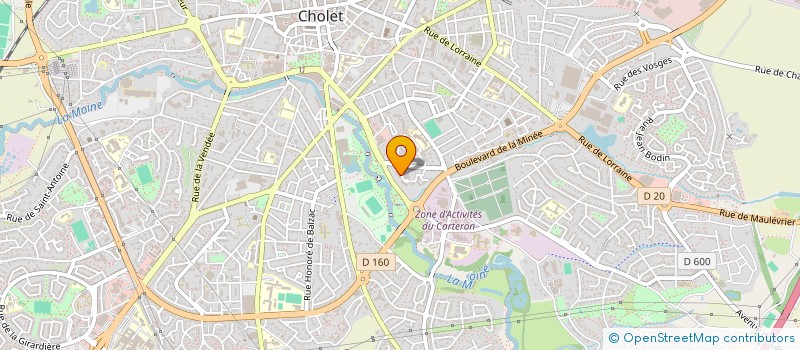 localisation de l'entreprise LA TULEAROISE à CHOLET