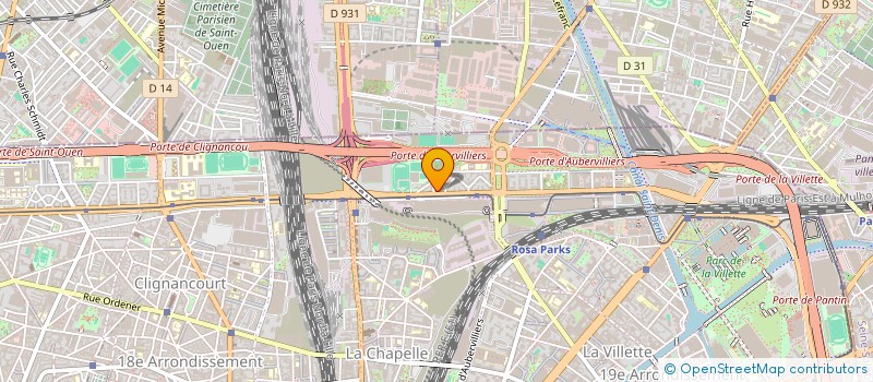 localisation de l'entreprise LA TULIPE à PARIS