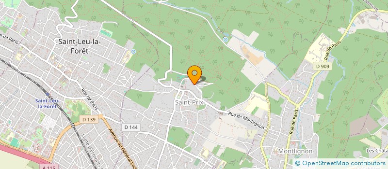 localisation de l'entreprise LA TULIPE à SAINT-PRIX