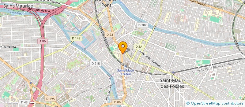 localisation de l'entreprise LA TULIPE à SAINT-MAUR-DES-FOSSES