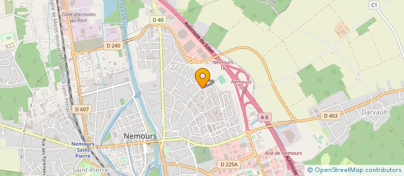 localisation de l'entreprise LA TULIPE DE NEMOURS à NEMOURS