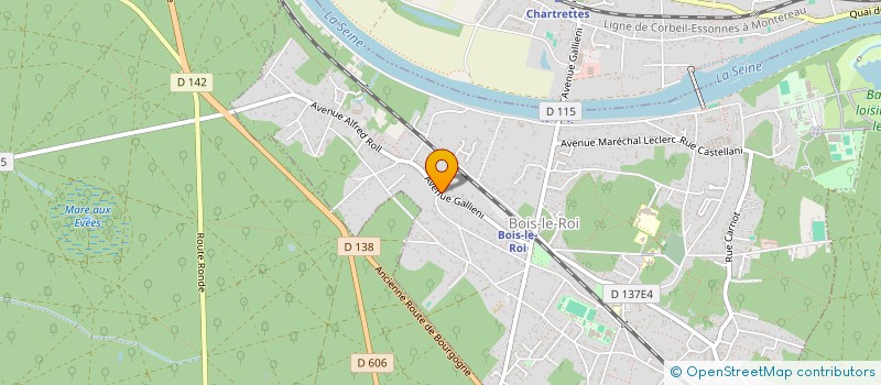 localisation de l'entreprise LA TULPA à BOIS-LE-ROI
