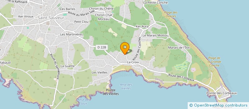 localisation de l'entreprise LA TURLUTTE  L'ILE-D'YEU