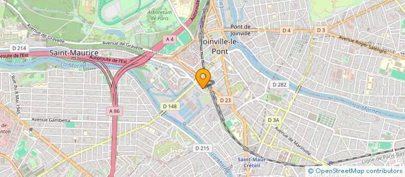 localisation de l'entreprise LA TUYAUTERIE FRANCAISE à SAINT-MAUR-DES-FOSSES