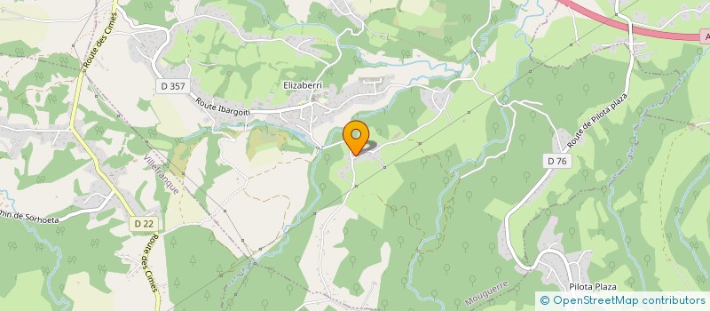 localisation de l'entreprise LA TXIKI FAMILY  MOUGUERRE