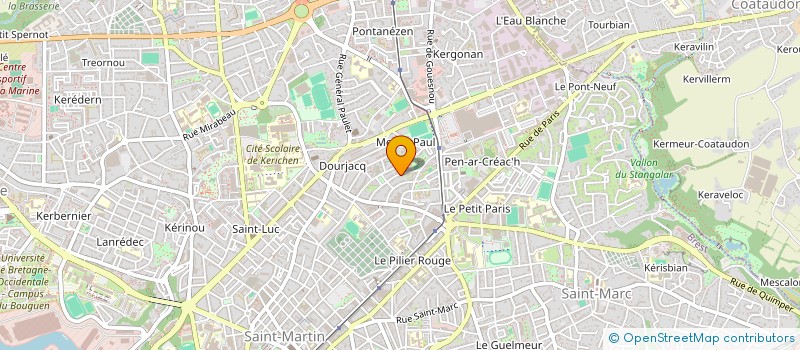 localisation de l'entreprise LA TY ZEF à BREST