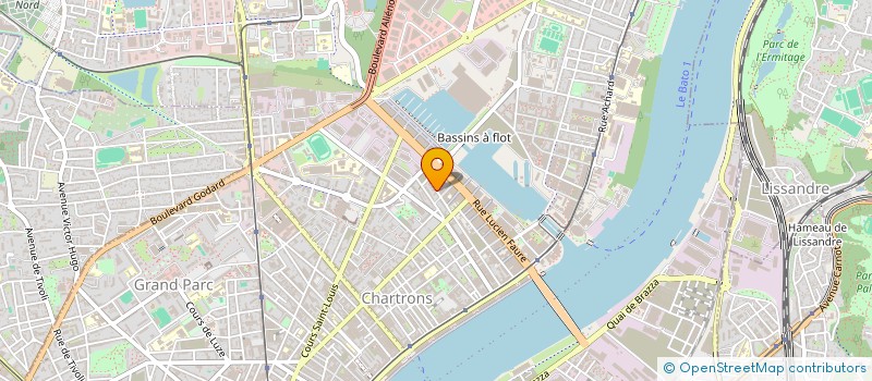 localisation de l'entreprise LA TYNTYN  BORDEAUX