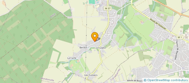 localisation de l'entreprise LA ULTIMA CASA  MONDONVILLE