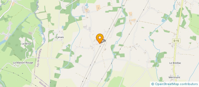 localisation de l'entreprise LA VACHE LANDAISE à NOTRE-DAME-DES-LANDES