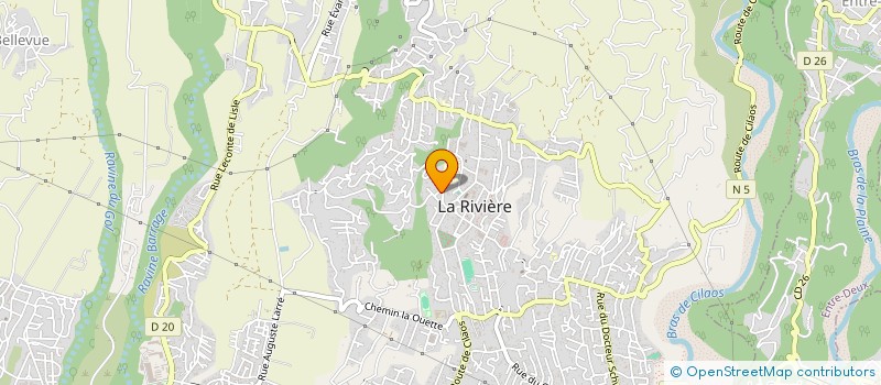 localisation de l'entreprise LA VAGUE A PIZZA à SAINT-LOUIS