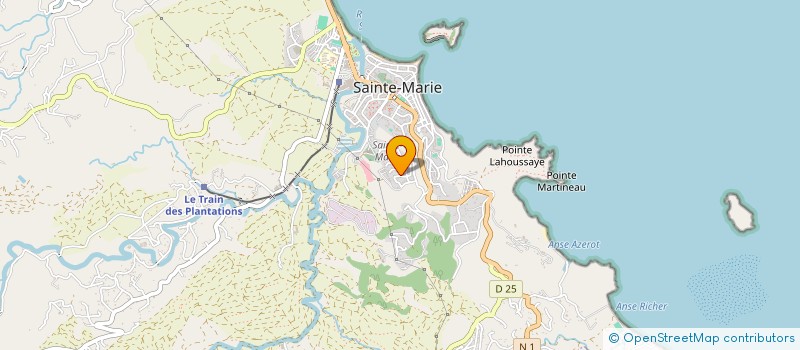 localisation de l'entreprise LA VAGUE DU NORD CHEZ VOVONNE à SAINTE MARIE