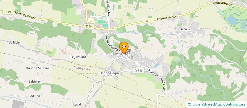 localisation de l'entreprise LA VAGUE EN 04 DU VAL RUPEEN  SAINT-CHEF